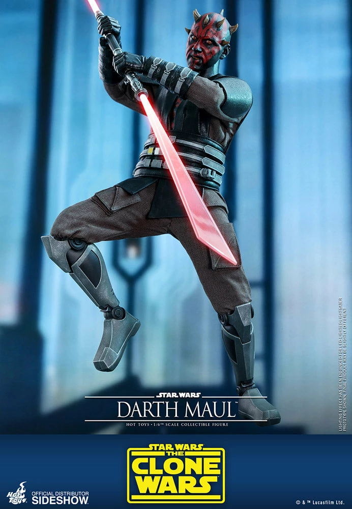 Maybang's Collectibles Hot Toys Star Wars The Clone Wars Darth Maul 1/6 Scale 12" Collectible Figure 4 Maybang's Collectibles Hot Toys Star Wars The Clone Wars Darth Maul 1/6 Scale 12" Collectible Figure
