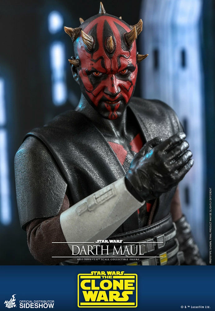 Maybang's Collectibles Hot Toys Star Wars The Clone Wars Darth Maul 1/6 Scale 12" Collectible Figure 11 Maybang's Collectibles Hot Toys Star Wars The Clone Wars Darth Maul 1/6 Scale 12" Collectible Figure