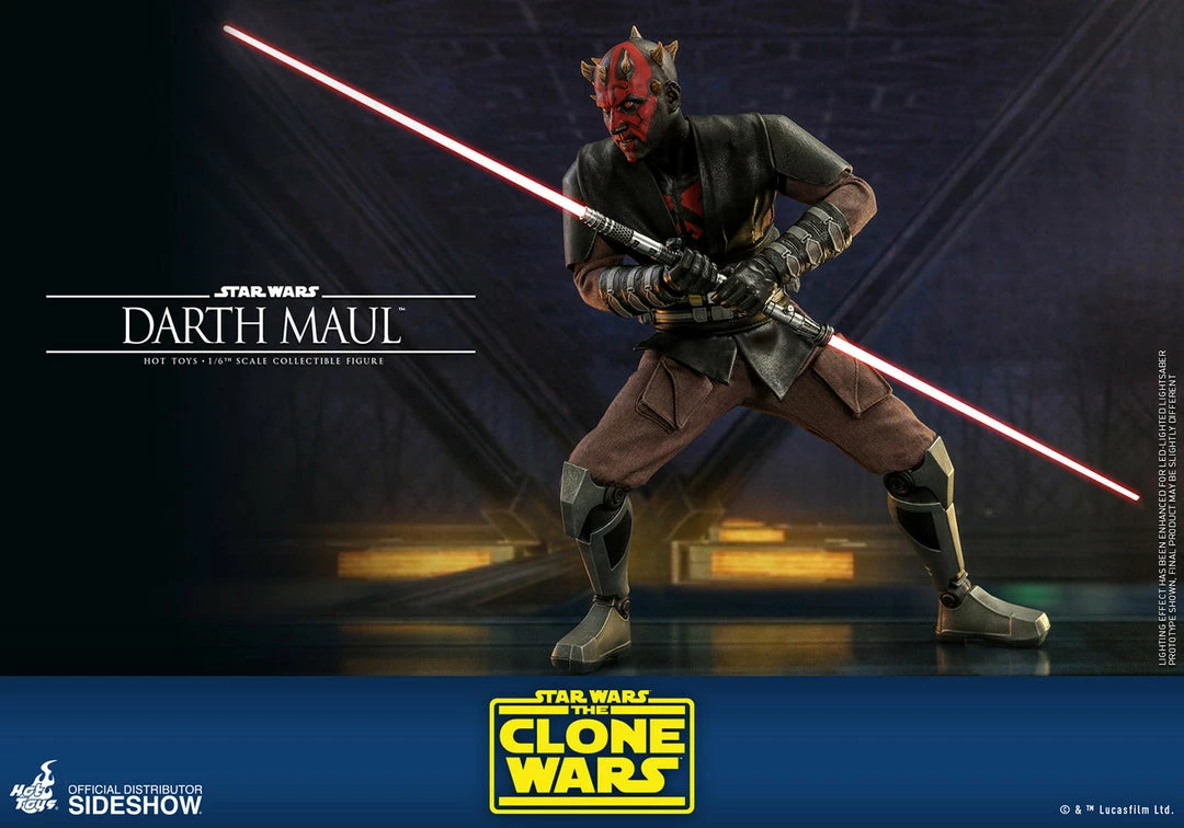 Maybang's Collectibles Hot Toys Star Wars The Clone Wars Darth Maul 1/6 Scale 12" Collectible Figure 13 Maybang's Collectibles Hot Toys Star Wars The Clone Wars Darth Maul 1/6 Scale 12" Collectible Figure