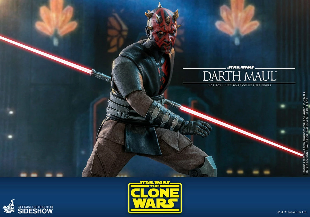 Maybang's Collectibles Hot Toys Star Wars The Clone Wars Darth Maul 1/6 Scale 12" Collectible Figure 14 Maybang's Collectibles Hot Toys Star Wars The Clone Wars Darth Maul 1/6 Scale 12" Collectible Figure