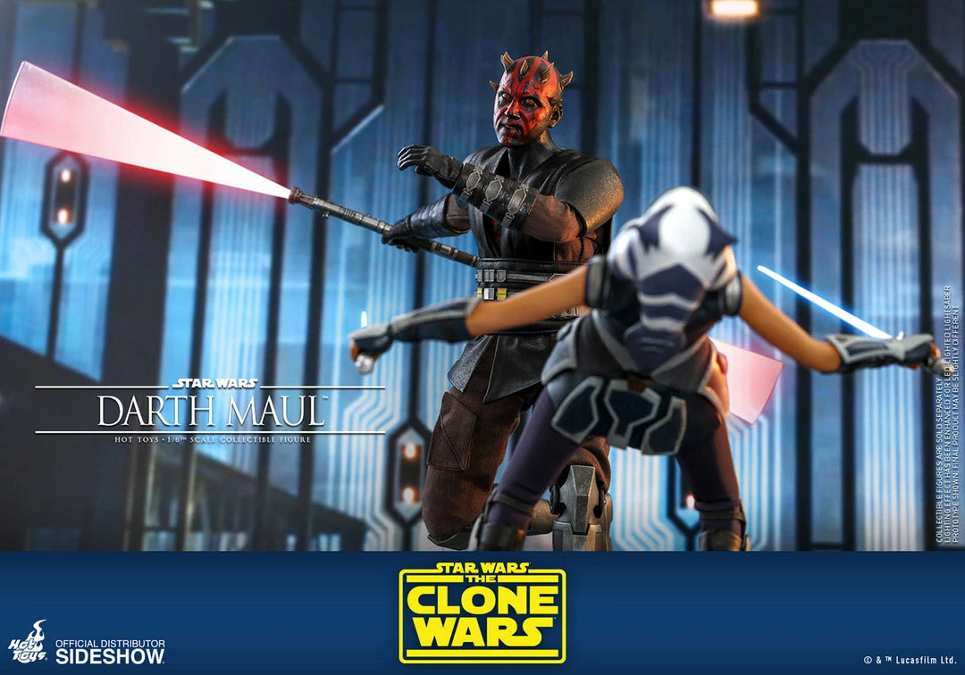 Maybang's Collectibles Hot Toys Star Wars The Clone Wars Darth Maul 1/6 Scale 12" Collectible Figure 15 Maybang's Collectibles Hot Toys Star Wars The Clone Wars Darth Maul 1/6 Scale 12" Collectible Figure