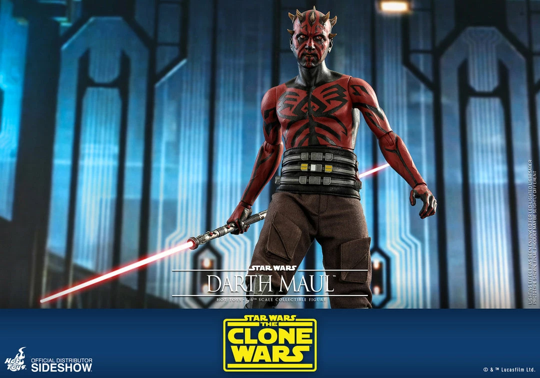 Maybang's Collectibles Hot Toys Star Wars The Clone Wars Darth Maul 1/6 Scale 12" Collectible Figure 19 Maybang's Collectibles Hot Toys Star Wars The Clone Wars Darth Maul 1/6 Scale 12" Collectible Figure