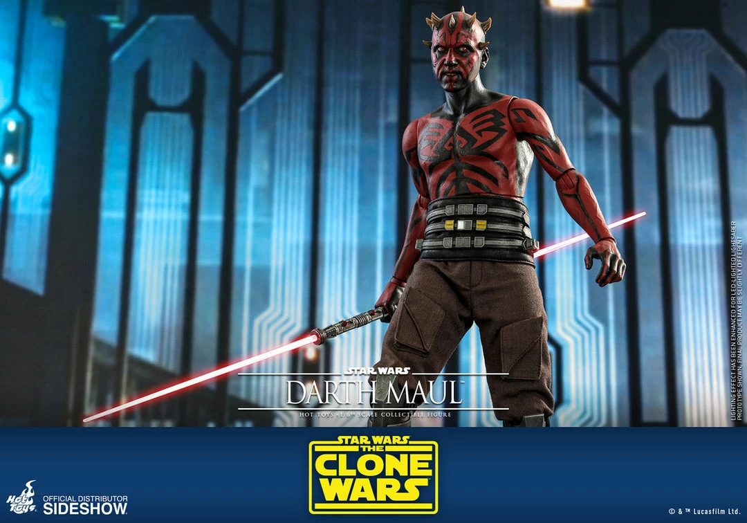 Maybang's Collectibles Hot Toys Star Wars The Clone Wars Darth Maul 1/6 Scale 12" Collectible Figure 20 Maybang's Collectibles Hot Toys Star Wars The Clone Wars Darth Maul 1/6 Scale 12" Collectible Figure