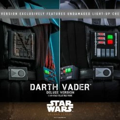 Maybang's Collectibles Hot Toys Star Wars: Obi-Wan Kenobi Television Masterpiece Series Darth Vader (Deluxe Version) DX27 1/6 Scale 12" Collectible Figure 44 Maybang's Collectibles Hot Toys Star Wars: Obi-Wan Kenobi Television Masterpiece Series Darth Vader (Deluxe Version) DX27 1/6 Scale 12