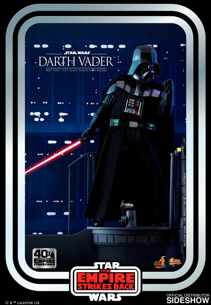 Maybang's Collectibles Hot Toys Star Wars: The Empire Strikes Back 40th Anniversary Collection Darth Vader 1/6 Scale 12" Collectible Figure 4 Maybang's Collectibles Hot Toys Star Wars: The Empire Strikes Back 40th Anniversary Collection Darth Vader 1/6 Scale 12" Collectible Figure