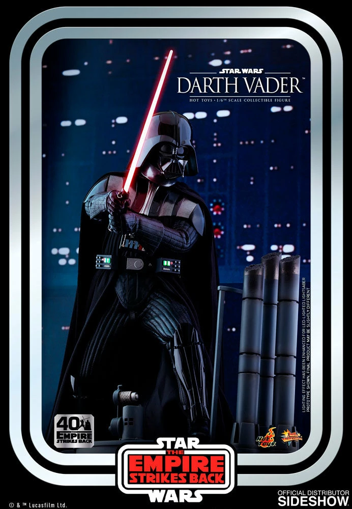 Maybang's Collectibles Hot Toys Star Wars: The Empire Strikes Back 40th Anniversary Collection Darth Vader 1/6 Scale 12" Collectible Figure 6 Maybang's Collectibles Hot Toys Star Wars: The Empire Strikes Back 40th Anniversary Collection Darth Vader 1/6 Scale 12" Collectible Figure