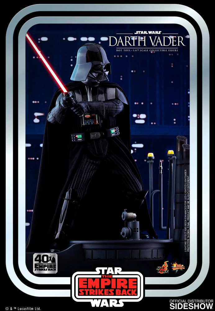 Maybang's Collectibles Hot Toys Star Wars: The Empire Strikes Back 40th Anniversary Collection Darth Vader 1/6 Scale 12" Collectible Figure 8 Maybang's Collectibles Hot Toys Star Wars: The Empire Strikes Back 40th Anniversary Collection Darth Vader 1/6 Scale 12" Collectible Figure