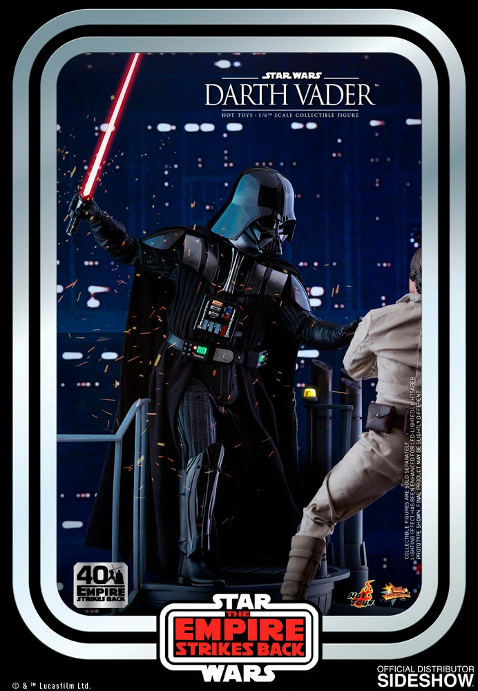 Maybang's Collectibles Hot Toys Star Wars: The Empire Strikes Back 40th Anniversary Collection Darth Vader 1/6 Scale 12" Collectible Figure 11 Maybang's Collectibles Hot Toys Star Wars: The Empire Strikes Back 40th Anniversary Collection Darth Vader 1/6 Scale 12" Collectible Figure