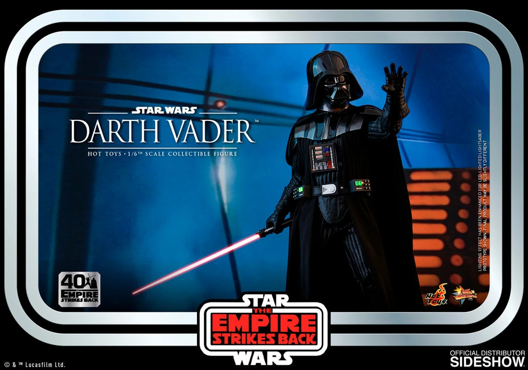 Maybang's Collectibles Hot Toys Star Wars: The Empire Strikes Back 40th Anniversary Collection Darth Vader 1/6 Scale 12" Collectible Figure 20 Maybang's Collectibles Hot Toys Star Wars: The Empire Strikes Back 40th Anniversary Collection Darth Vader 1/6 Scale 12" Collectible Figure