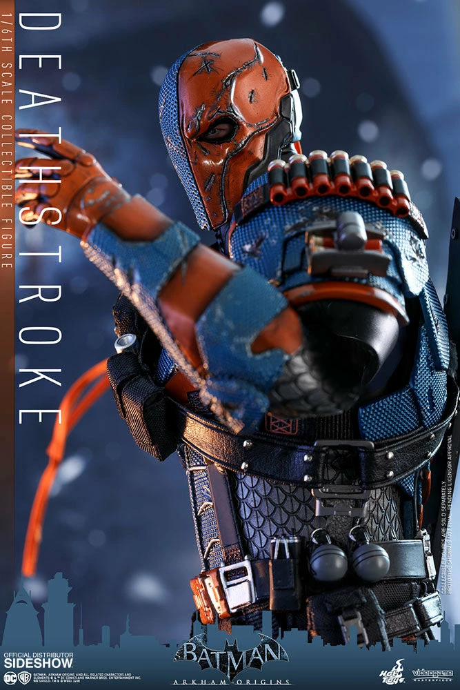 Maybang's Collectibles Hot Toys DC Comics Batman Arkham Origins Deathstroke 1/6 Scale Figure 9 Maybang's Collectibles Hot Toys DC Comics Batman Arkham Origins Deathstroke 1/6 Scale Figure