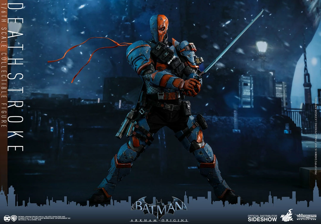 Maybang's Collectibles Hot Toys DC Comics Batman Arkham Origins Deathstroke 1/6 Scale Figure 12 Maybang's Collectibles Hot Toys DC Comics Batman Arkham Origins Deathstroke 1/6 Scale Figure