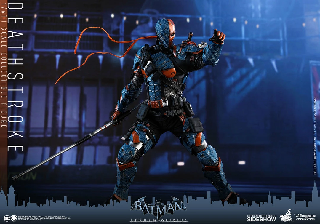 Maybang's Collectibles Hot Toys DC Comics Batman Arkham Origins Deathstroke 1/6 Scale Figure 13 Maybang's Collectibles Hot Toys DC Comics Batman Arkham Origins Deathstroke 1/6 Scale Figure