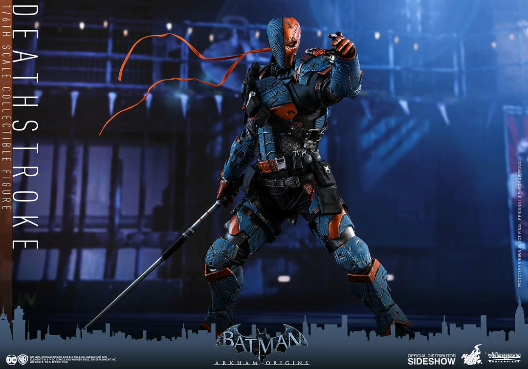 Maybang's Collectibles Hot Toys DC Comics Batman Arkham Origins Deathstroke 1/6 Scale Figure 14 Maybang's Collectibles Hot Toys DC Comics Batman Arkham Origins Deathstroke 1/6 Scale Figure
