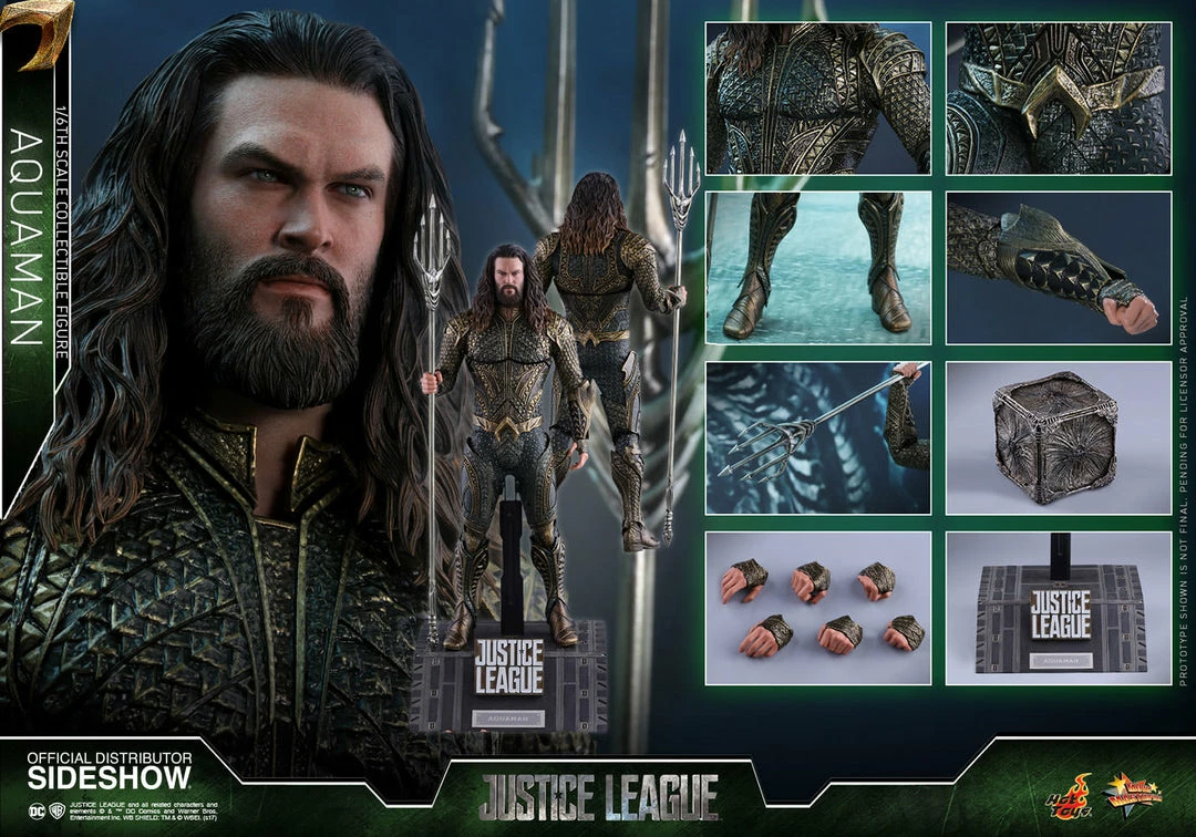 Vendor-unknown Hot Toys DC Comics Justice League Aquaman 1/6 Scale Figure 21 Vendor-unknown Hot Toys DC Comics Justice League Aquaman 1/6 Scale Figure