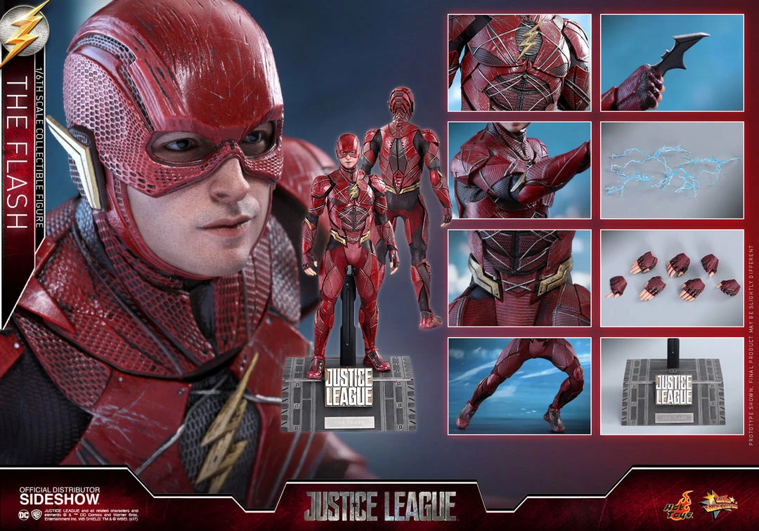 Vendor-unknown Hot Toys DC Comics Justice League The Flash 1/6 Scale Figure 22 Vendor-unknown Hot Toys DC Comics Justice League The Flash 1/6 Scale Figure