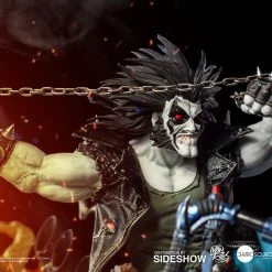 Maybang's Collectibles Iron Studios DC Comics Lobo By Ivan Reis Sixth Scale Diorama Statue