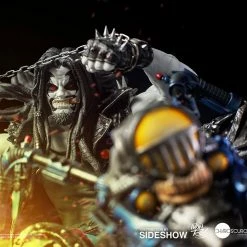 Maybang's Collectibles Iron Studios DC Comics Lobo By Ivan Reis Sixth Scale Diorama Statue