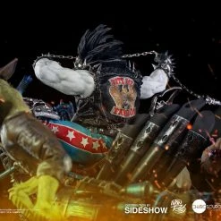 Maybang's Collectibles Iron Studios DC Comics Lobo By Ivan Reis Sixth Scale Diorama Statue