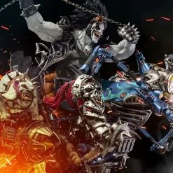 Maybang's Collectibles Iron Studios DC Comics Lobo By Ivan Reis Sixth Scale Diorama Statue