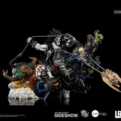 Maybang's Collectibles Iron Studios DC Comics Lobo By Ivan Reis Sixth Scale Diorama Statue