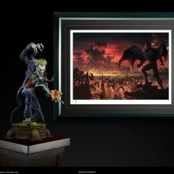 Vendor-unknown Sideshow DC Comics The Joker Gotham City Nightmare Collection Statue Sideshow Collectibles