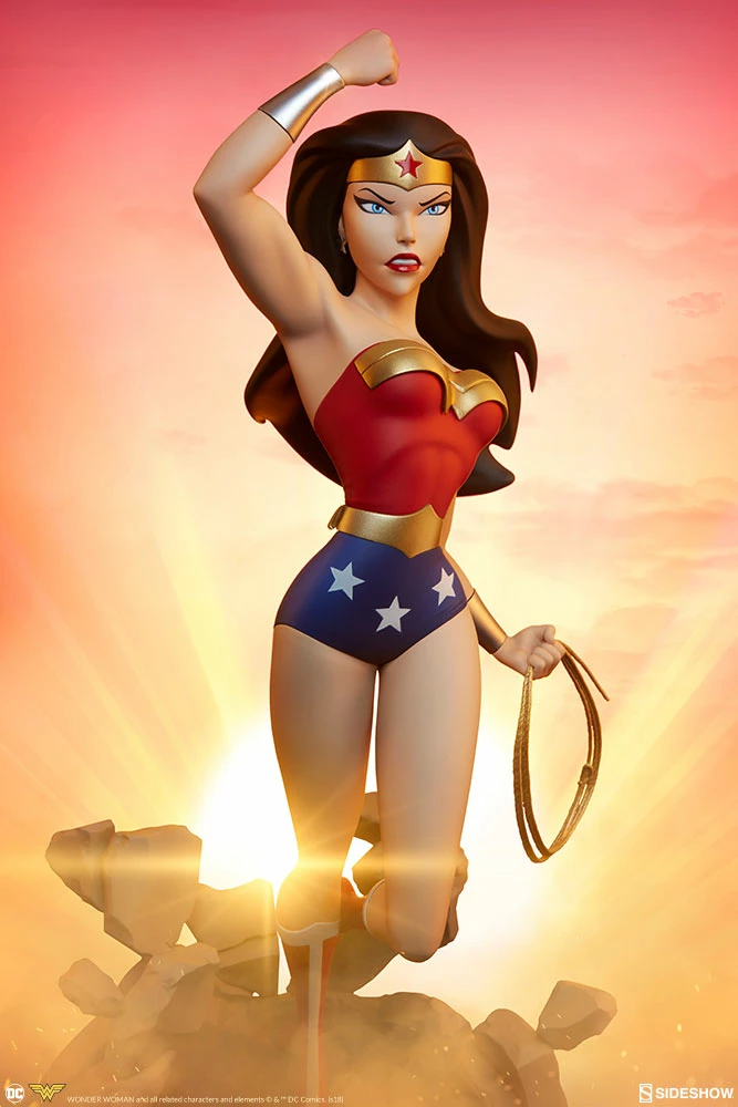 Maybang's Collectibles Sideshow DC Comics Animated Series Collection Wonder Woman Statue 2 Maybang's Collectibles Sideshow DC Comics Animated Series Collection Wonder Woman Statue