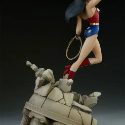 Maybang's Collectibles Sideshow DC Comics Animated Series Collection Wonder Woman Statue 35 Maybang's Collectibles Sideshow DC Comics Animated Series Collection Wonder Woman Statue