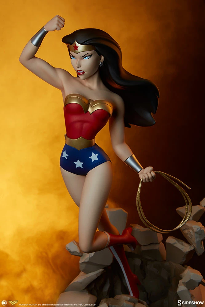 Maybang's Collectibles Sideshow DC Comics Animated Series Collection Wonder Woman Statue 24 Maybang's Collectibles Sideshow DC Comics Animated Series Collection Wonder Woman Statue