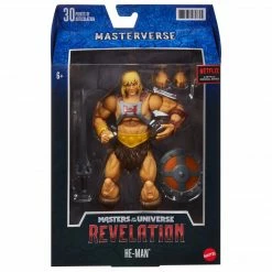 Maybang's Collectibles Mattel Masters Of The Universe Masterverse Action Figure Wave 1 Set Of 4 He-Man, Skeletor, Evil-Lyn & Moss Man