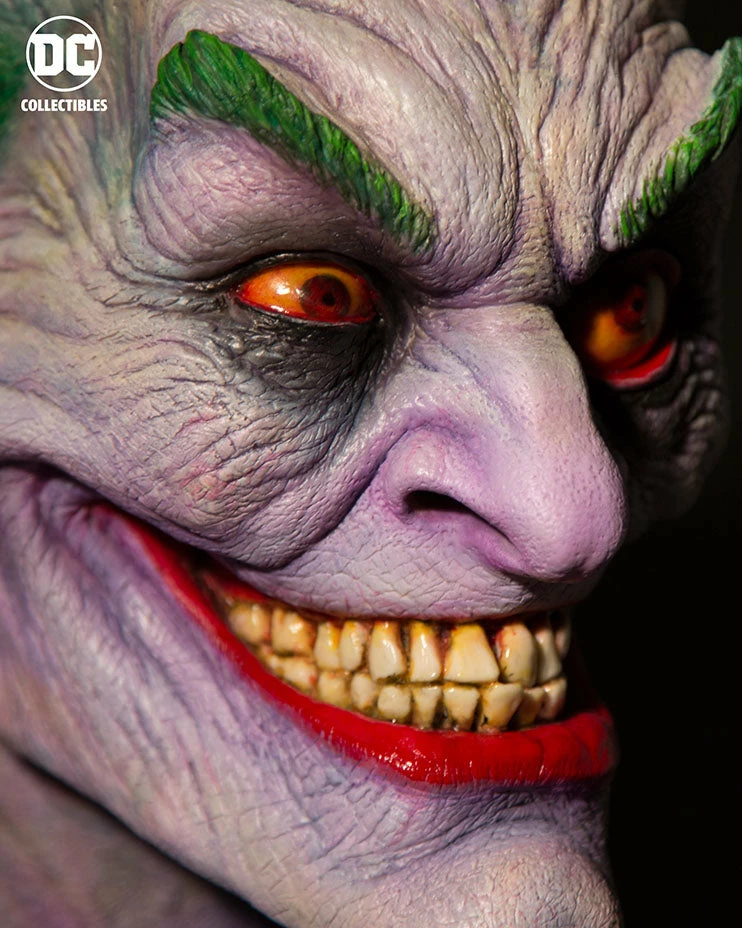 Maybang's Collectibles DC Comics Collectibles 1:1 Scale - DC Gallery: Rick Baker The Joker Bust (Standard Edition) 4 Maybang's Collectibles DC Comics Collectibles 1:1 Scale - DC Gallery: Rick Baker The Joker Bust (Standard Edition)