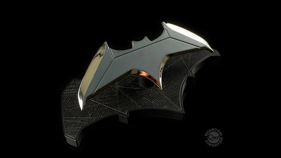Vendor-unknown QMx DC Comics Batman V Superman Dawn Of Justice Batman Batarang 1:1 Scale Prop Replica Quantum Mechanix (QMx) 2 Vendor-unknown QMx DC Comics Batman V Superman Dawn Of Justice Batman Batarang 1:1 Scale Prop Replica Quantum Mechanix (QMx)