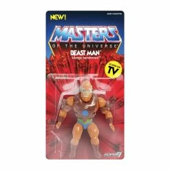 Maybang's Collectibles Super7 Masters Of The Universe Vintage Wave 2 Collction Beast Man Action Figure