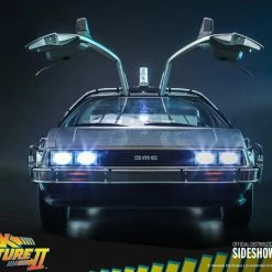 Maybang's Collectibles Hot Toys Back To The Future Part II The Delorean Time Machine 1/6 Scale Collectible Figure Vehicle