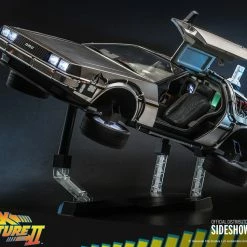 Maybang's Collectibles Hot Toys Back To The Future Part II The Delorean Time Machine 1/6 Scale Collectible Figure Vehicle
