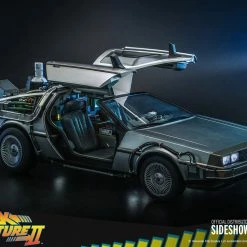 Maybang's Collectibles Hot Toys Back To The Future Part II The Delorean Time Machine 1/6 Scale Collectible Figure Vehicle