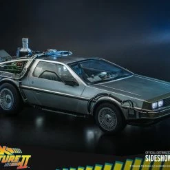 Maybang's Collectibles Hot Toys Back To The Future Part II The Delorean Time Machine 1/6 Scale Collectible Figure Vehicle