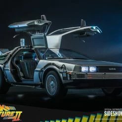 Maybang's Collectibles Hot Toys Back To The Future Part II The Delorean Time Machine 1/6 Scale Collectible Figure Vehicle