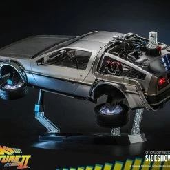 Maybang's Collectibles Hot Toys Back To The Future Part II The Delorean Time Machine 1/6 Scale Collectible Figure Vehicle