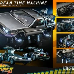 Maybang's Collectibles Hot Toys Back To The Future Part II The Delorean Time Machine 1/6 Scale Collectible Figure Vehicle