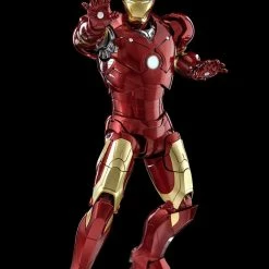 Maybang's Collectibles Threezero Marvel Infinity Saga Iron Man Iron Man Mark III DLX 1/12 Scale Die-Cast Action Figure 22 Maybang's Collectibles Threezero Marvel Infinity Saga Iron Man Iron Man Mark III DLX 1/12 Scale Die-Cast Action Figure