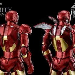 Maybang's Collectibles Threezero Marvel Infinity Saga Iron Man Iron Man Mark III DLX 1/12 Scale Die-Cast Action Figure 25 Maybang's Collectibles Threezero Marvel Infinity Saga Iron Man Iron Man Mark III DLX 1/12 Scale Die-Cast Action Figure