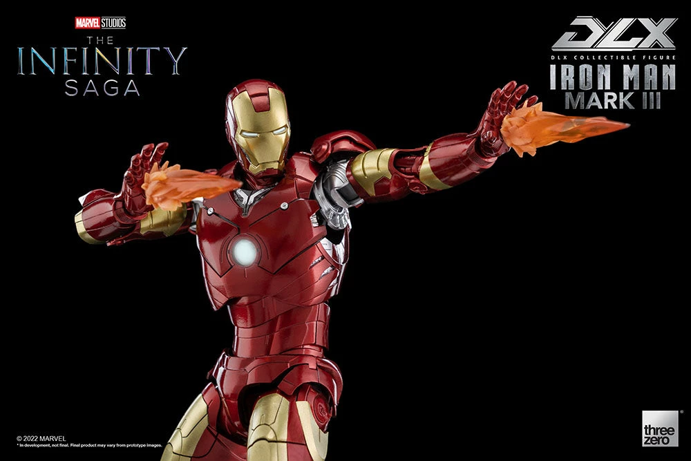 Maybang's Collectibles Threezero Marvel Infinity Saga Iron Man Iron Man Mark III DLX 1/12 Scale Die-Cast Action Figure 15 Maybang's Collectibles Threezero Marvel Infinity Saga Iron Man Iron Man Mark III DLX 1/12 Scale Die-Cast Action Figure