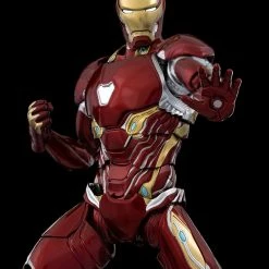 Maybang's Collectibles Disney Threezero Marvel Infinity Saga Avengers: Infinity War Iron Man Mark 50 DLX 1/12 Scale Die-Cast Action Figure
