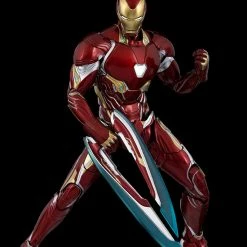 Maybang's Collectibles Disney Threezero Marvel Infinity Saga Avengers: Infinity War Iron Man Mark 50 DLX 1/12 Scale Die-Cast Action Figure