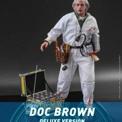 Maybang's Collectibles Hot Toys Back To The Future Doc Brown (Deluxe Version) 1/6 Scale 12