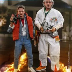 Maybang's Collectibles Hot Toys Back To The Future Doc Brown (Deluxe Version) 1/6 Scale 12