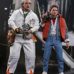 Maybang's Collectibles Hot Toys Back To The Future Doc Brown (Deluxe Version) 1/6 Scale 12