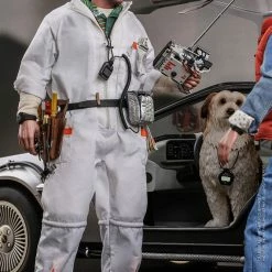 Maybang's Collectibles Hot Toys Back To The Future Doc Brown (Deluxe Version) 1/6 Scale 12