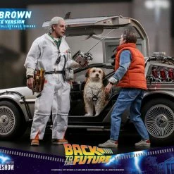Maybang's Collectibles Hot Toys Back To The Future Doc Brown (Deluxe Version) 1/6 Scale 12