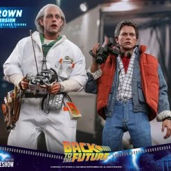Maybang's Collectibles Hot Toys Back To The Future Doc Brown (Deluxe Version) 1/6 Scale 12